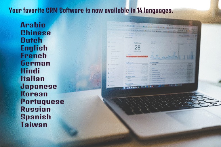CRM Software Solutions Support Multiple Languages